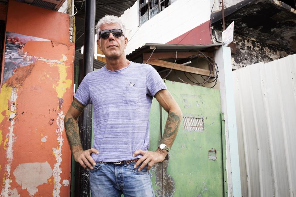 30 Photos of Anthony Bourdain That Prove He's Always Been a Badass