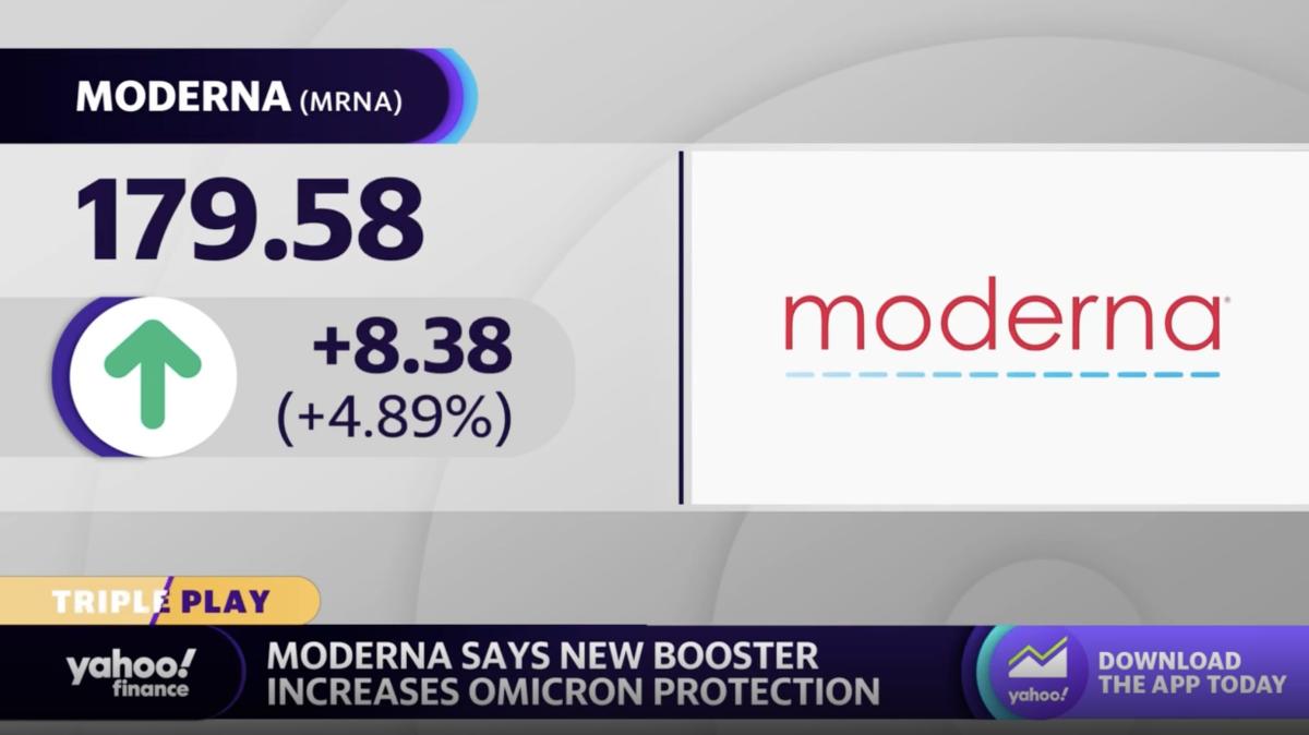 Moderna reports its new COVID-19 booster offers enhanced protection