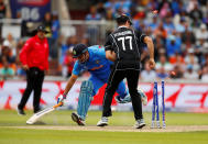 Though the ask was steep, MS Dhoni would have backed himself to see India through in the final stages of the semifinal chase against New Zealand. As Dhoni struck the ball and attempted a double, Martin Guptill pulled off a great stop and shattered the stumps with a direct hit to catch Dhoni short of his crease. And thus ended India's World Cup 2019.