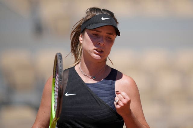 Elina Svitolina was given a test by French teenager Oceane Babel