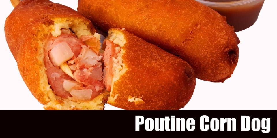 Poutine Corn Dog by Wiggle Chips