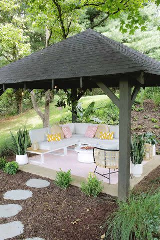 <p><a href="https://abeautifulmess.com/a-backyard-makeover-for-our-outdoor-pavilion-before-after/" data-component="link" data-source="inlineLink" data-type="externalLink" data-ordinal="1">A Beautiful Mess</a></p>