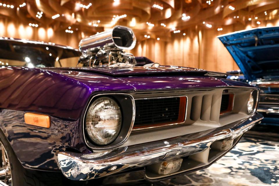 See hundreds of custom cars, trucks, motorcycles and more at the O'Reilly Auto Parks Cavalcade of Customs at Duke Energy Convention Center. Pictured: A 1972 Plymouth Barracuda at the 2019 Cavalcade of Customs.