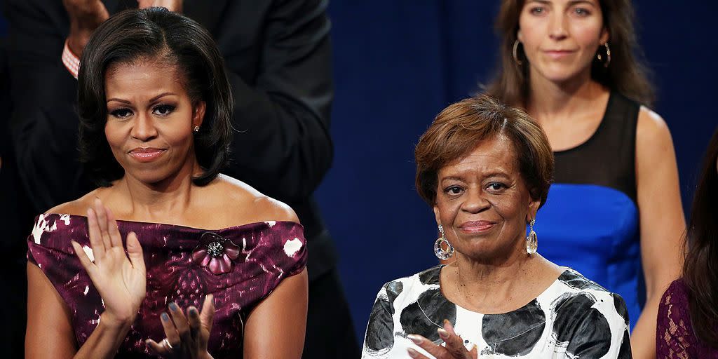 michelle obama announces death of mother marian robinson