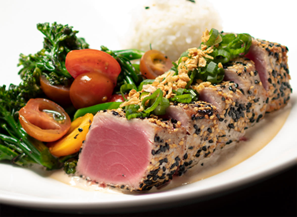 Yard House’s Seared Sesame-Crusted Ahi Tuna