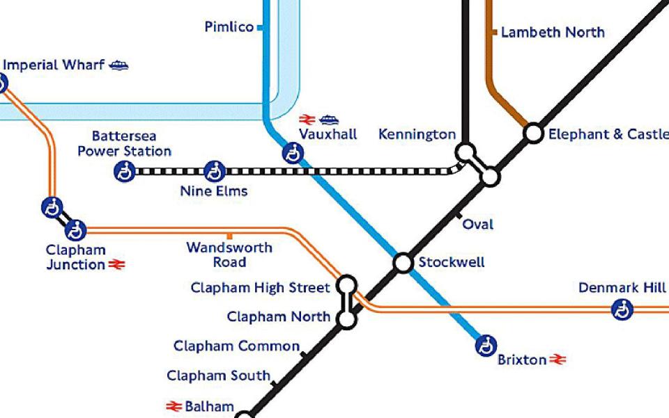 Extension: The Northern line will run to Battersea Power Station and Nine Elms from 2020 (Transport for London)