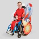 <p><strong>Hyde & EEK! Boutique</strong></p><p>target.com</p><p><strong>$29.75</strong></p><p><a href="https://www.target.com/p/kids-39-adaptive-rocket-ship-halloween-costume-wheelchair-cover-hyde-38-eek-boutique-8482/-/A-78616732" rel="nofollow noopener" target="_blank" data-ylk="slk:Shop Now;elm:context_link;itc:0;sec:content-canvas" class="link ">Shop Now</a></p><p>Speaking of space travel, if you want to travel to the stars, you're going to need a rocket. This wheelchair cover can be oriented horizontally or vertically, depending on if you want to be in blastoff mode or not.</p>