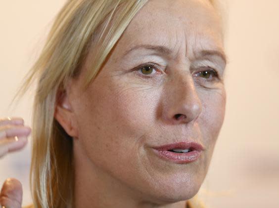 Martina Navratilova has backed him to return (Getty)