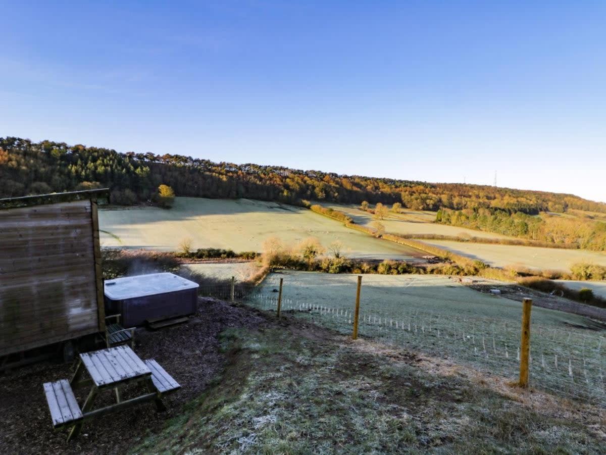 Lose yourself on a working farm in the secluded Yorkshire countryside (Stepney Hill Farm)