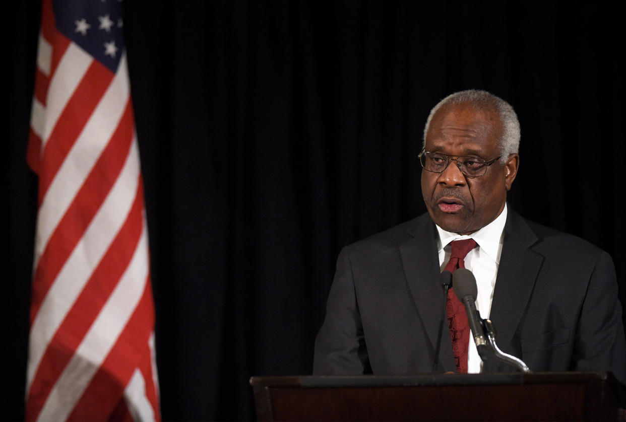 Clarence Thomas Susan Walsh-Pool/Getty Images