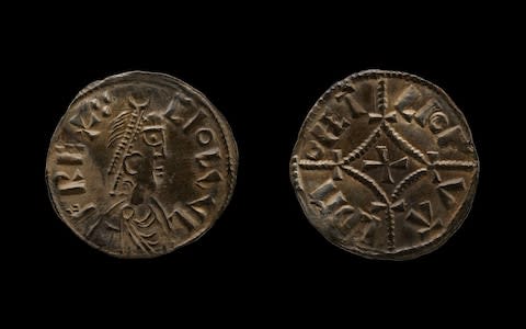 A coin which was part of the £3 million Viking hoard - Credit: British Museum