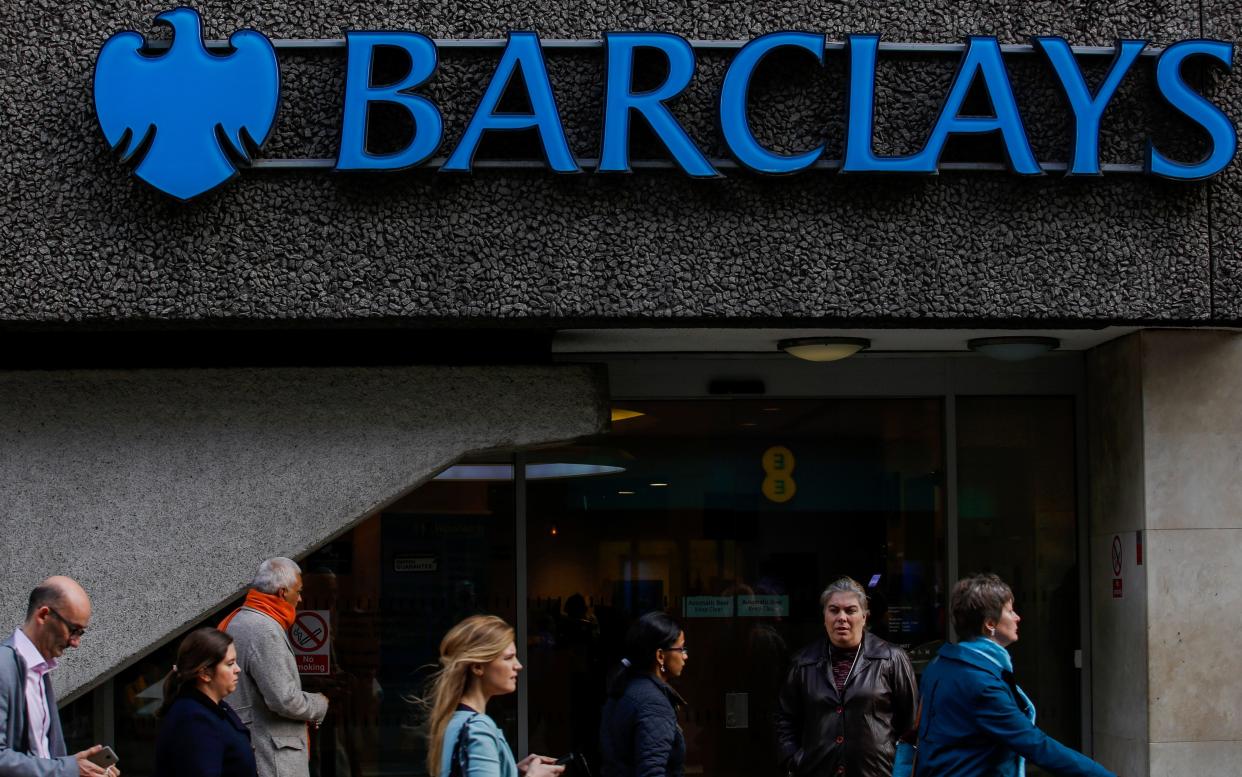 Barclays is shutting down online and telephone banking for one weekend a month until January - © 2017 Bloomberg Finance LP