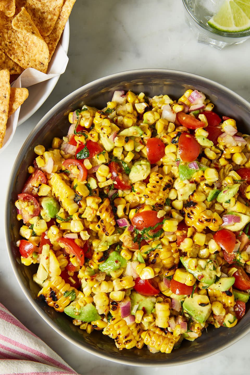 Grilled Corn Salsa