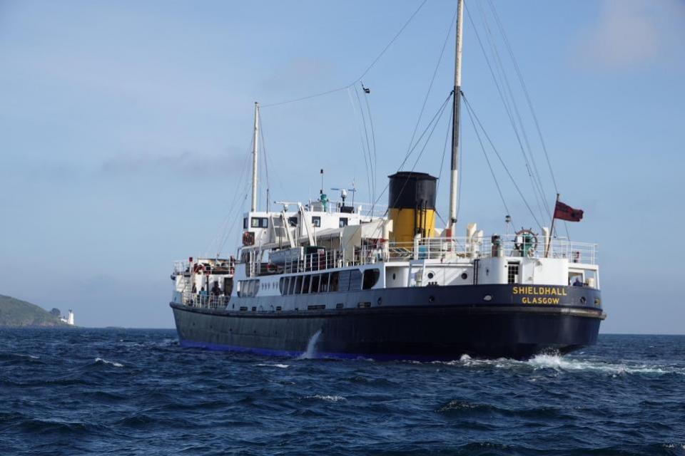 Daily Echo: The Steamship Shieldhall organiza cruceros en Southampton Water y el área de Solent