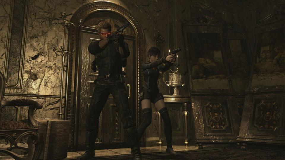 "Resident Evil Zero" erschien erstmals 2002 für Nintendo GameCube. 2008 folgte die Wii, 2016 ein HD-Remaster für die PS3 und 4 sowie Xbox 360 & One nebst PC. 2019 wurde eine Version für die Switch veröffentlicht. Chronologisch spielt der Ableger vor Teil 1. Neu ist das Partner-Zapping: Jederzeit lässt sich zwischen den Charakteren wechseln - entsprechend sind die Rätseleinlagen gestaltet. (Bild: Capcom)