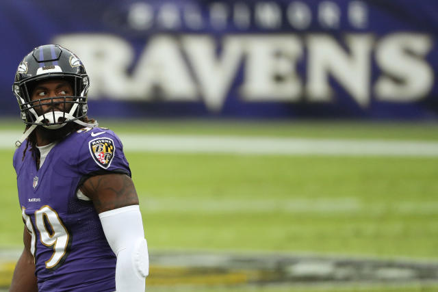 Short-handed Ravens put up fight, fall short in Pittsburgh