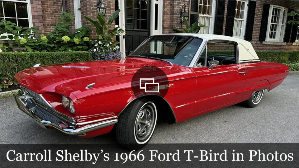 Carroll Shelby’s 1966 Ford Thunderbird in Photos