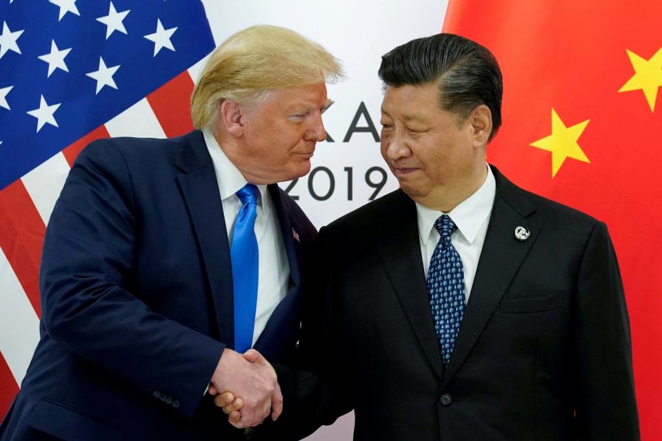 Leaders Donald Trump and Xi Jinping (REUTERS)