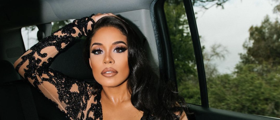 Keshia Chanté wows fans in black lace gown: 'Goddess energy'