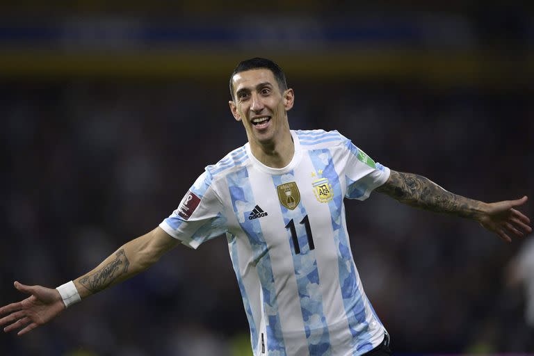 Ángel Di María, una de las figuras de la Argentina.