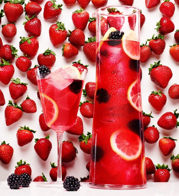 <p>CÎROC</p><p>A big colorful glass of sangria just screams summer. While the traditional pitcher of wine and fruit is delicious, why not shake things up with some fresh additions to the usual cocktail? </p><p><strong>Get the recipe: <a href="/280029/parade/red-berry-sangria/" data-ylk="slk:Red Berry Sangria;elm:context_link;itc:0;sec:content-canvas" class="link rapid-noclick-resp">Red Berry Sangria</a></strong></p>