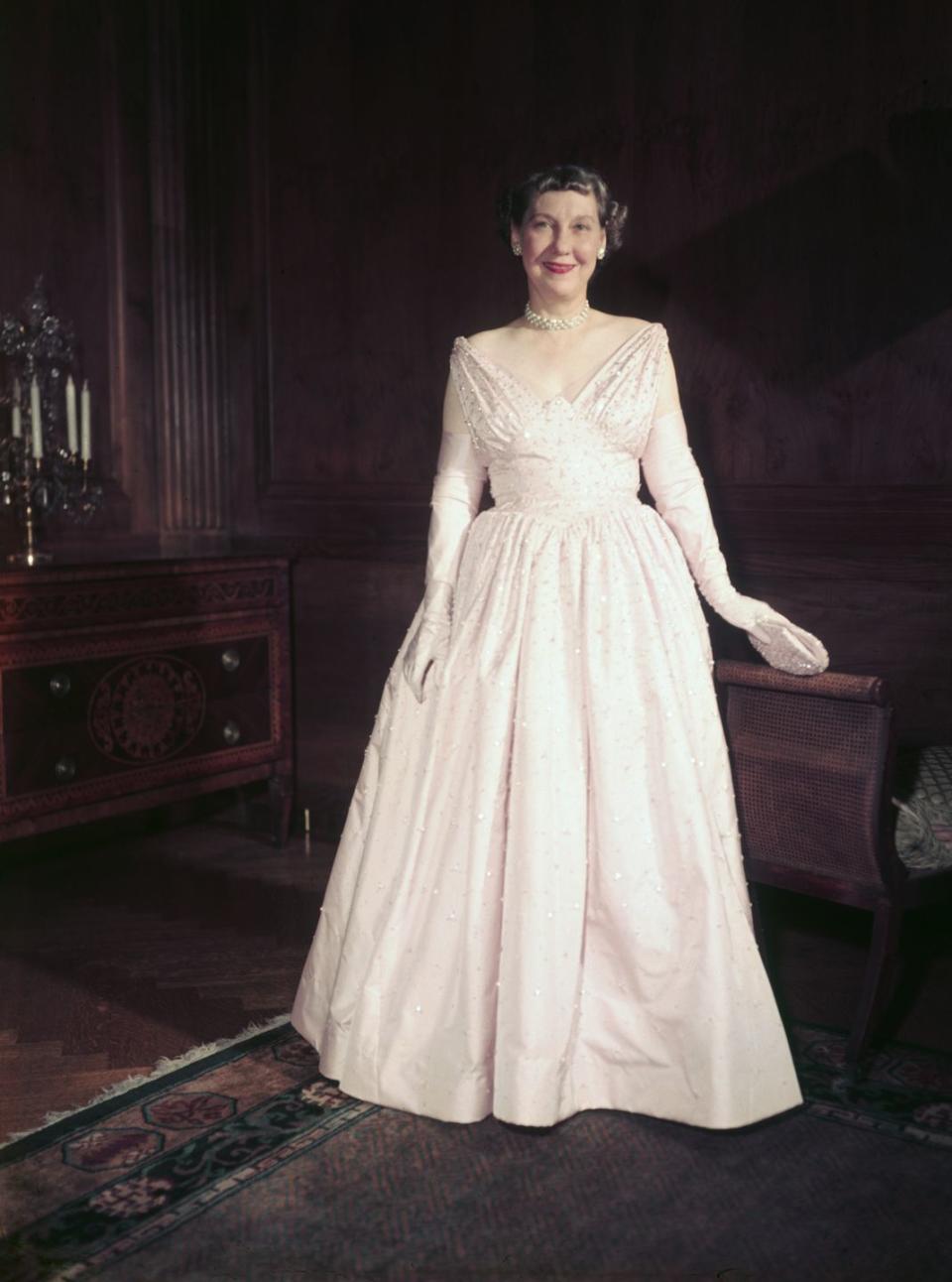 Mamie Doud Eisenhower, 1953