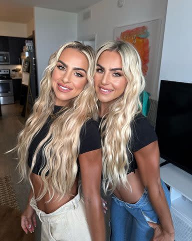 <p>Haley and Hanna Cavinder Instagram</p> Haley and Hanna Cavinder, the Cavinder Twins