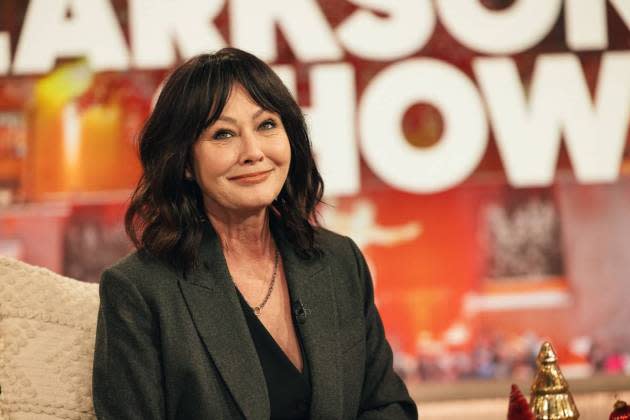 Shannen Doherty on the Kelly Clarkson Show  - Credit: Weiss Eubanks/NBCUniversal via Getty Images