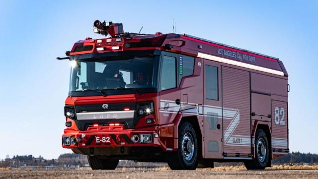 Volvo FMX Crew Cab Fire Truck 2020 3D model