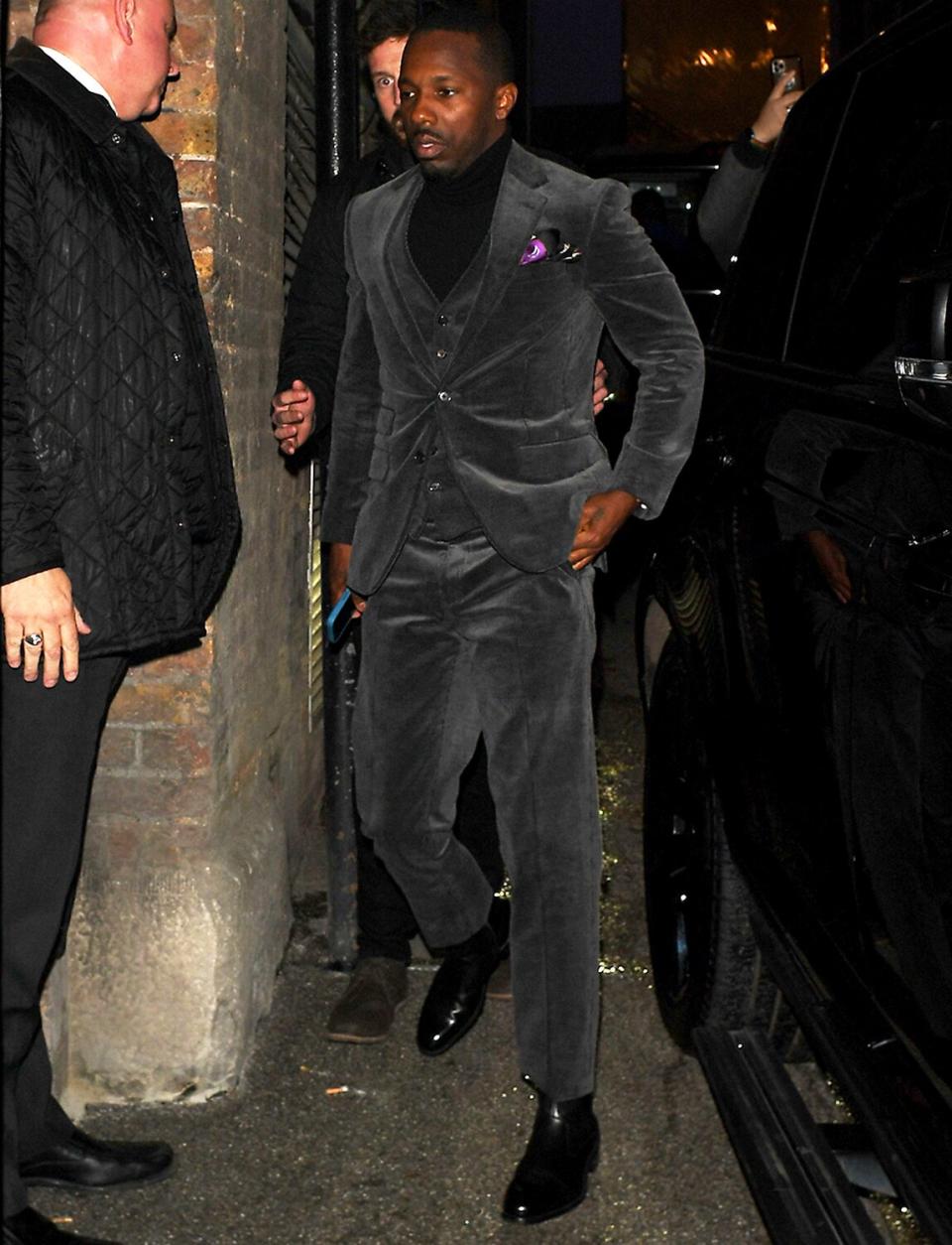 Adele and Rich Paul London Palladium Date Night for An Audience with Adele