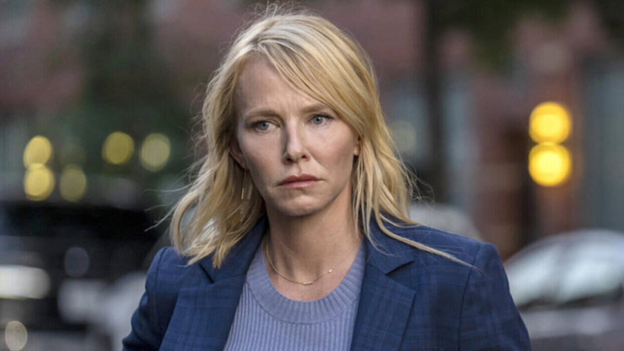  Kelli Giddish as Amanda Rollins in Law and Order: SVU Season 24. 