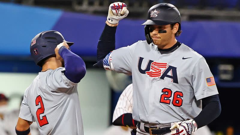 Baseball - Men - Knockout Round 2 - United States v Japan