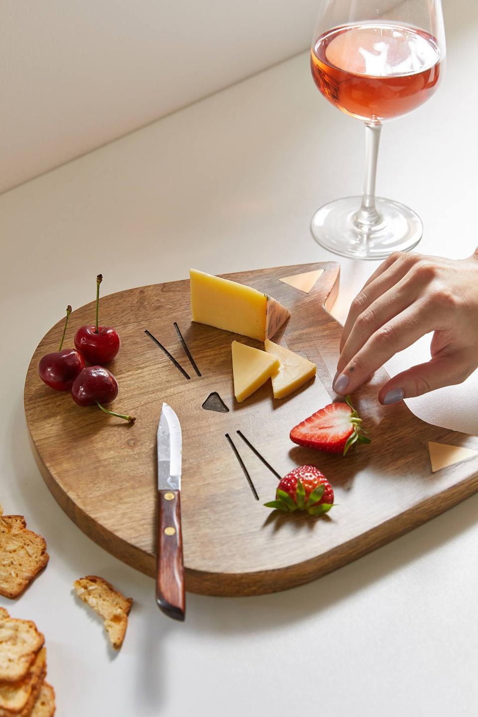 13) Cat Cheese Board