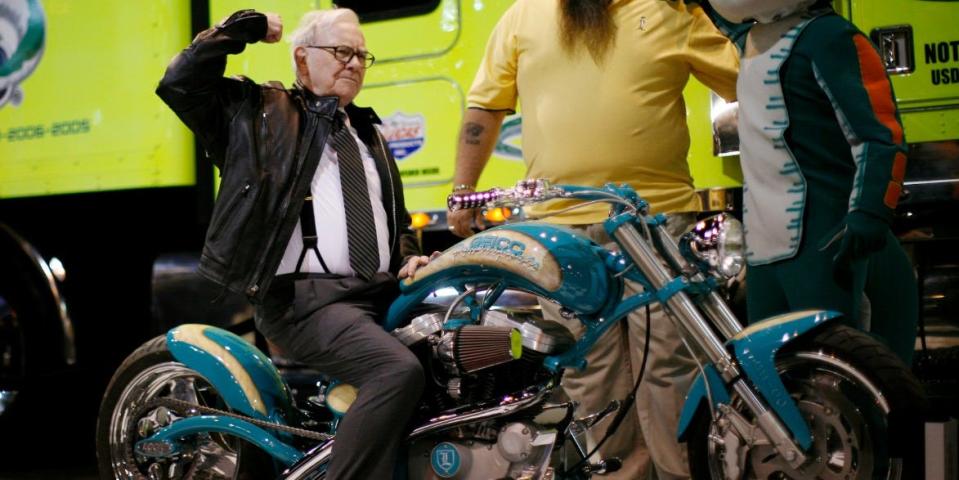 Warren Buffett motorcycle