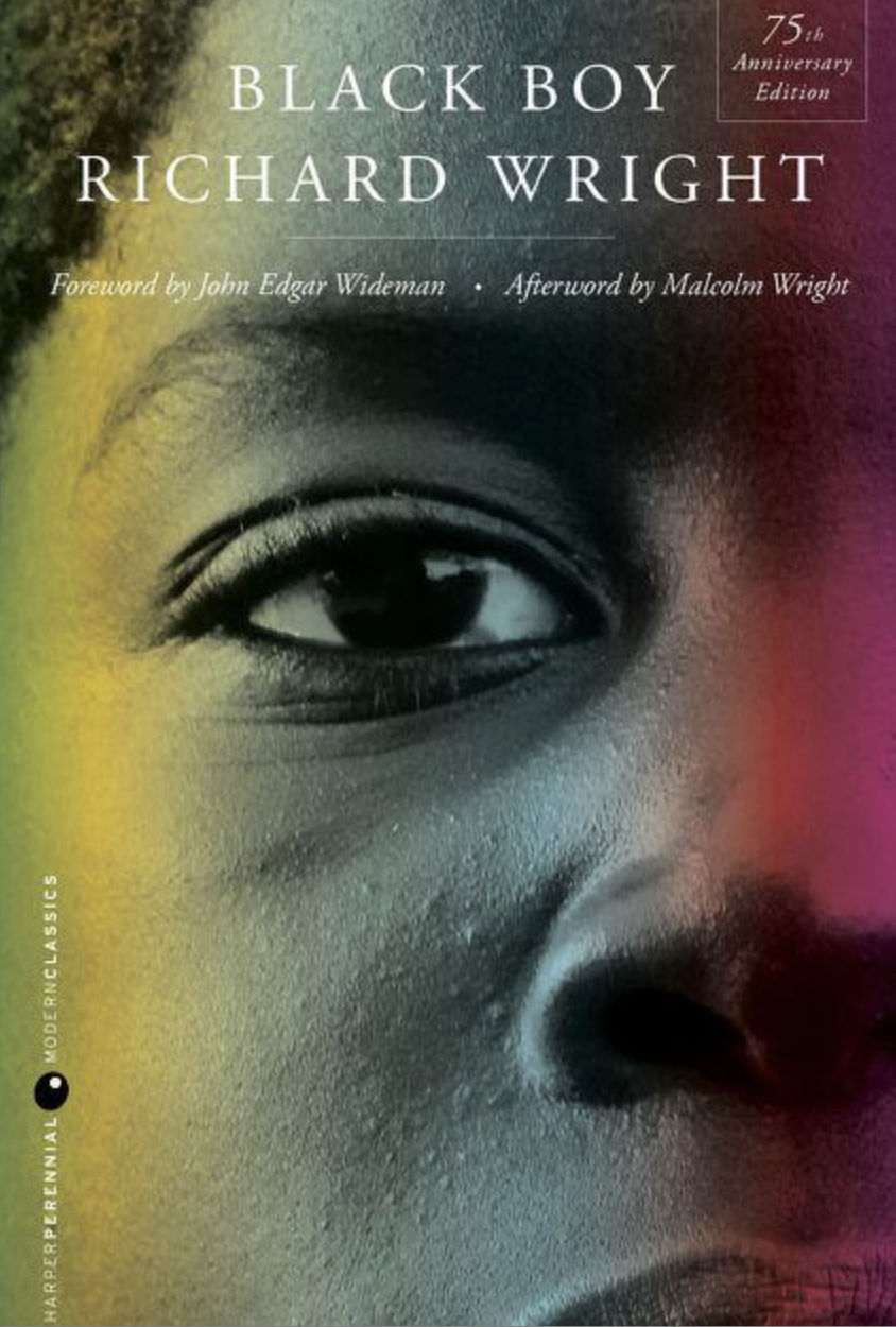 Cover art for "Black Boy" by Richard Wright.