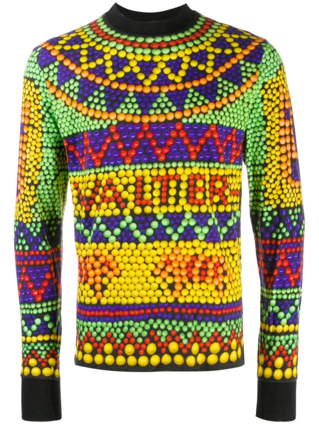 Walter Van Beirendonck Vintage Printed Sweater - - Farfetch.com