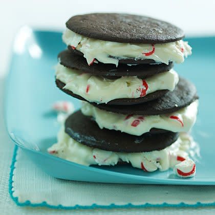 Peppermint Sandwich Cookies