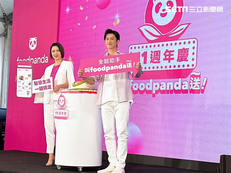 藝人吳慷仁今(25)日出席foodpanda 11週年記者會。（圖／記者劉沛妘攝影）