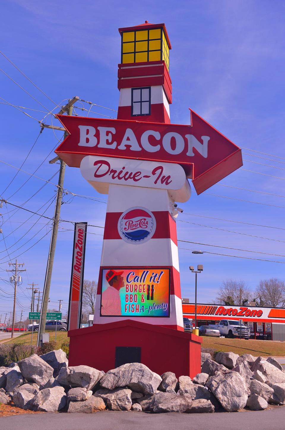 The Beacon Drive-In, located on John B. White, Sr. Blvd, is among the oldest restaurants in Spartanburg.