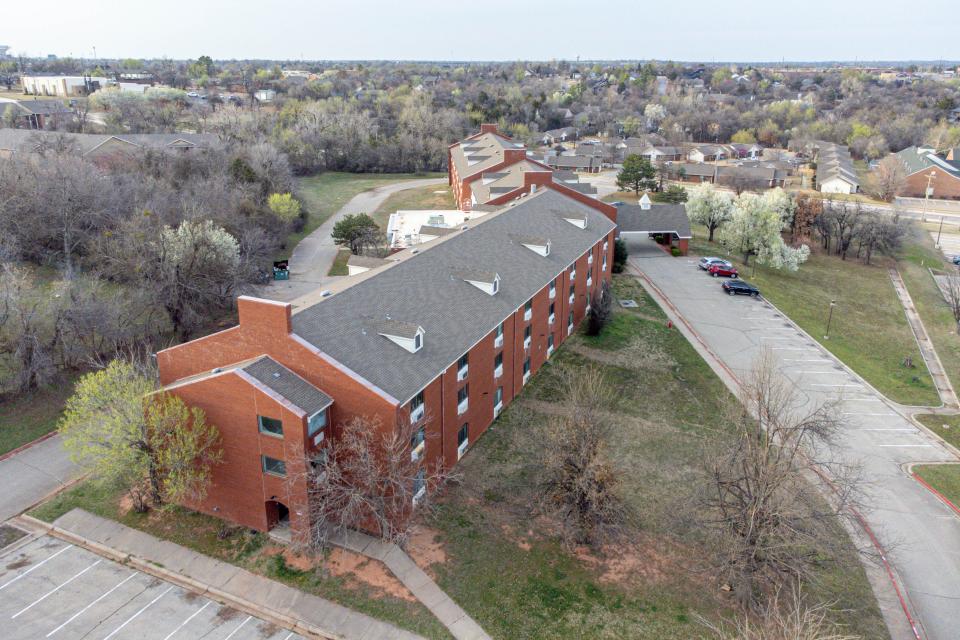 New Life Village at 1300 E Ayers, located near the University of Central Oklahoma and an elementary school, is a 90-unit, three-story structure.