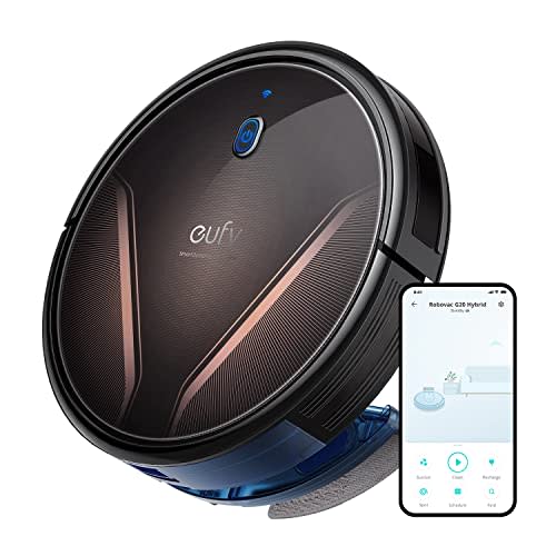 eufy by Anker, RoboVac G20 Hybrid, Robot Vacuum, Dynamic Navigation, 2500 Pa Strong Suction, 2-…