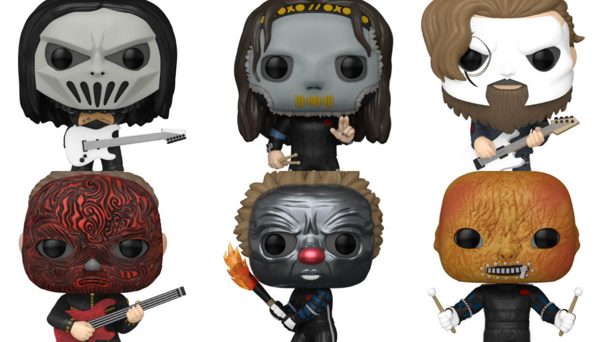  Slipknot Funko figures. 