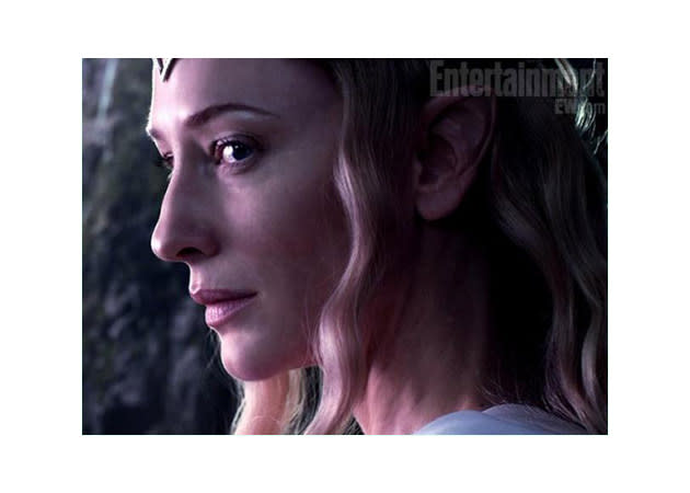 Cate Blanchett as Galadriel.(Credit: EW)