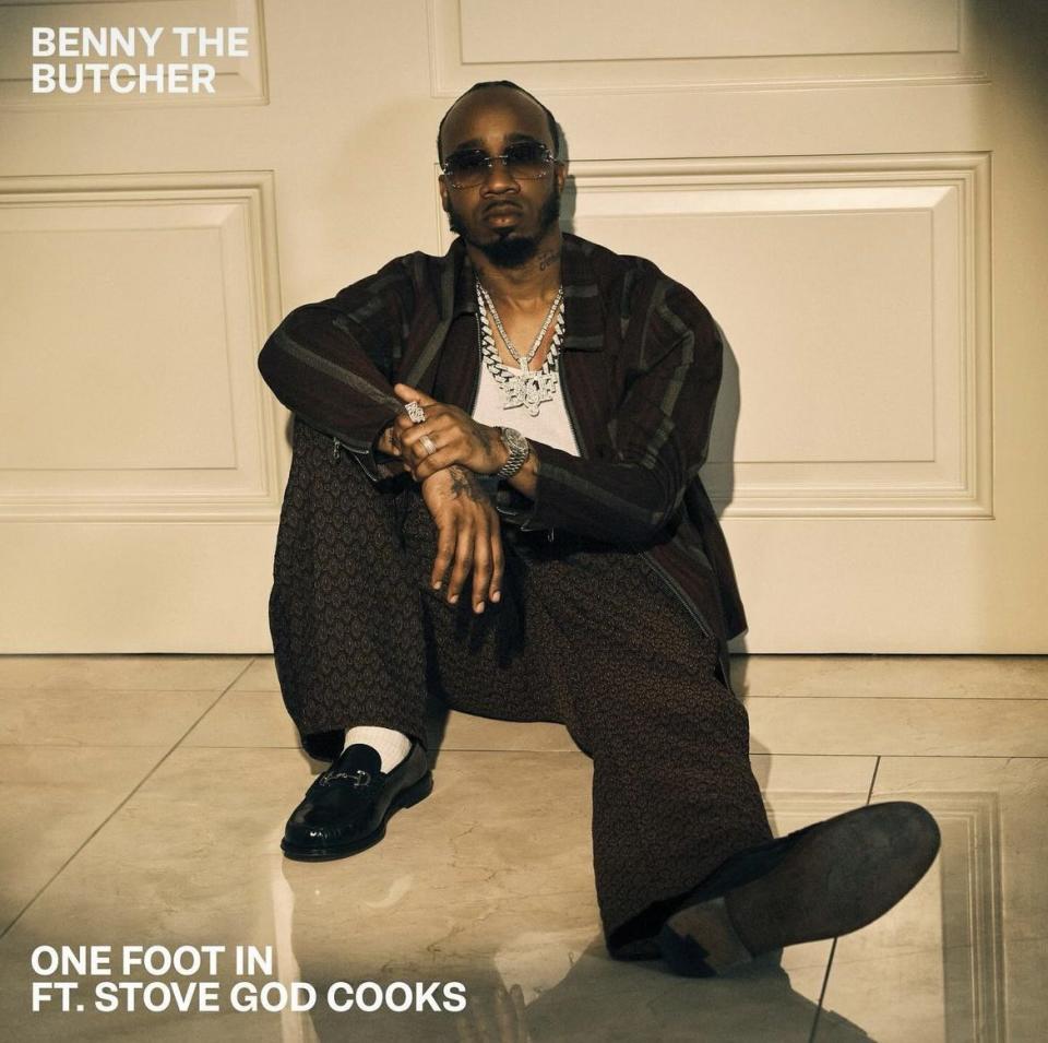 Benny The Butcher Feat. Stove God Cooks "One Foot In" Cover Art
