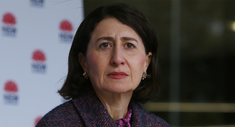 Premier Gladys Berejiklian has again pleaded with Sydney residents to reduce their movements. Source: Getty