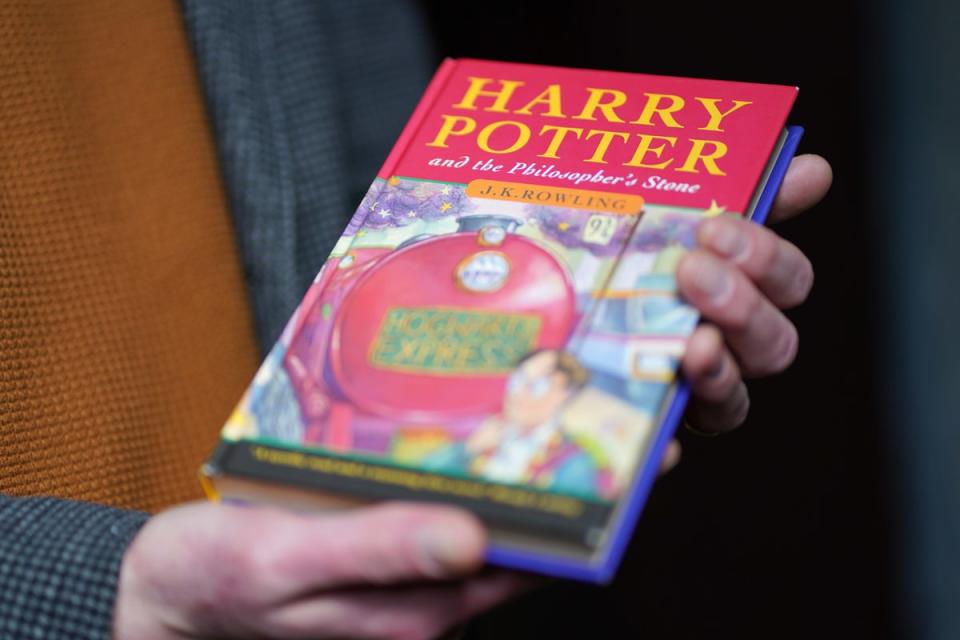 Harry Potter and the Philosopher’s Stone (PA Archive)