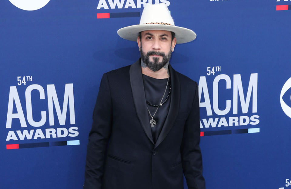 AJ McLean has confessed to having had cosmetic surgery credit:Bang Showbiz