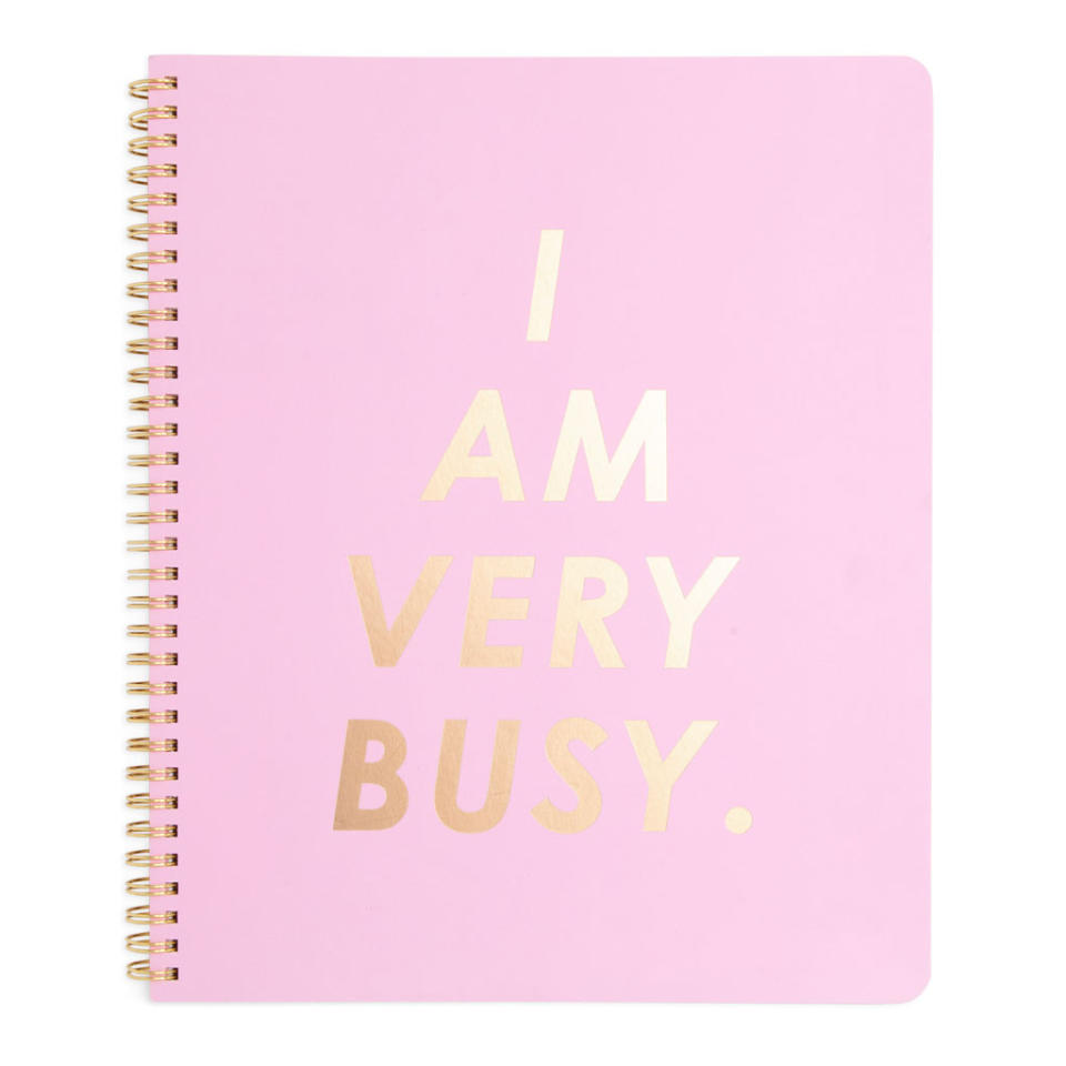 I Am Busy Notebook