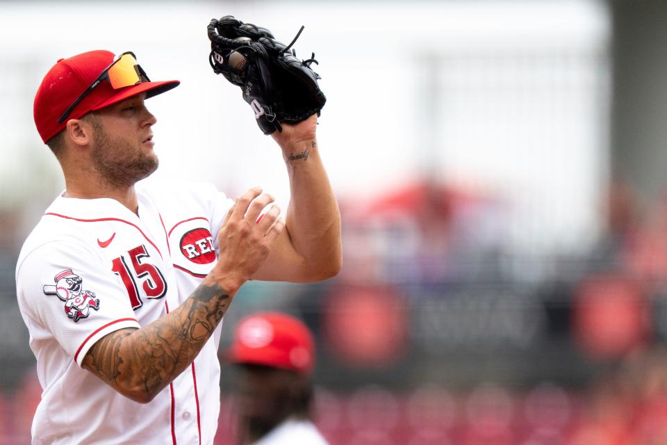 Friday’s move to send Nick Senzel seemed to suggest the possibility the 28-year-old has played his last game with the Reds — something general manager Nick Krall dismissed, pushing back on the idea he wouldn’t be back even this season.