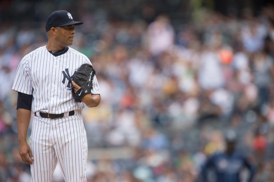 The drama in Mariano Rivera’s initial eligibility for election into baseball’s Hall of Fame was not if but by how much. (Getty Images)